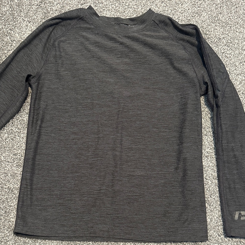 Russell Athletic Charcoal Long Sleeve Tee